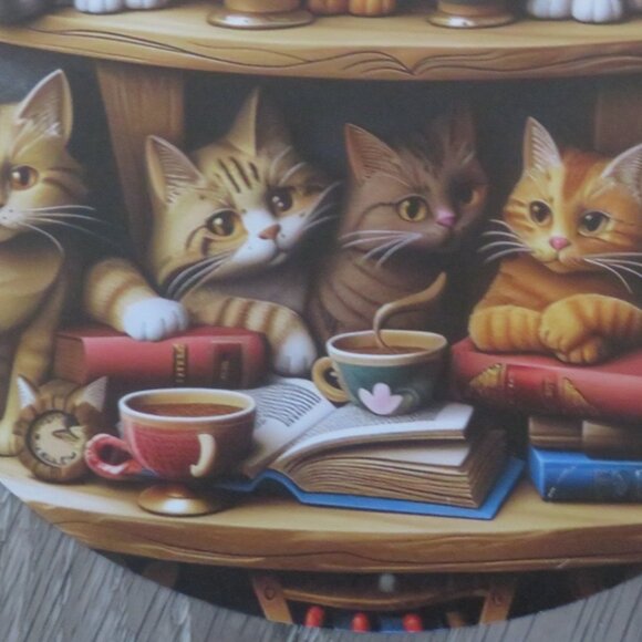 CAT Lovers Wall Sign Aluminum Metal (F59) - Picture 5 of 7